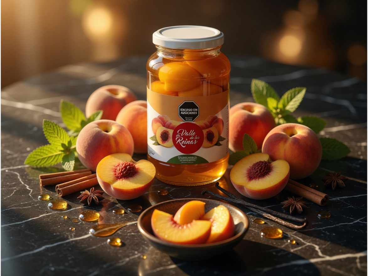 Durazno en Almíbar Valle de las Reinas 780 g