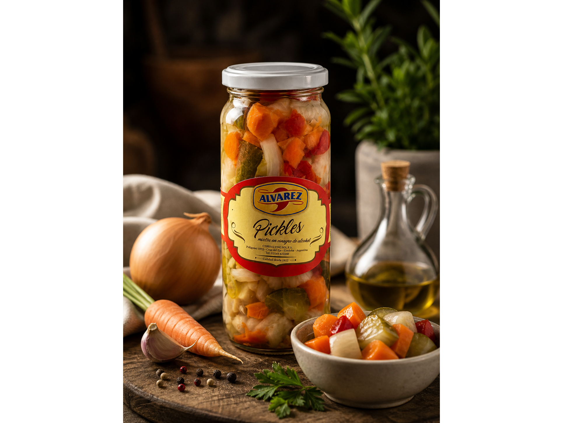 Pickles 250 g Vidrio