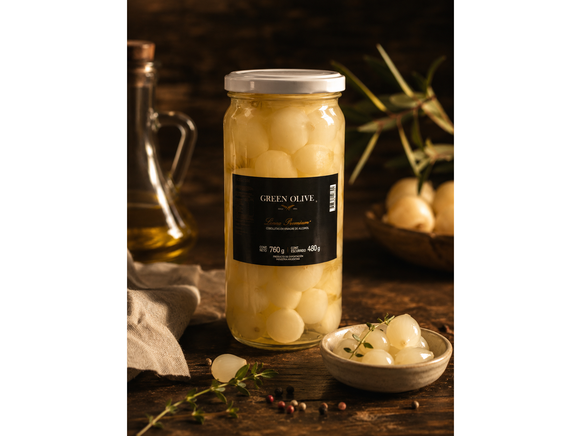 Cebollitas en Vinagre 480 g Vidrio