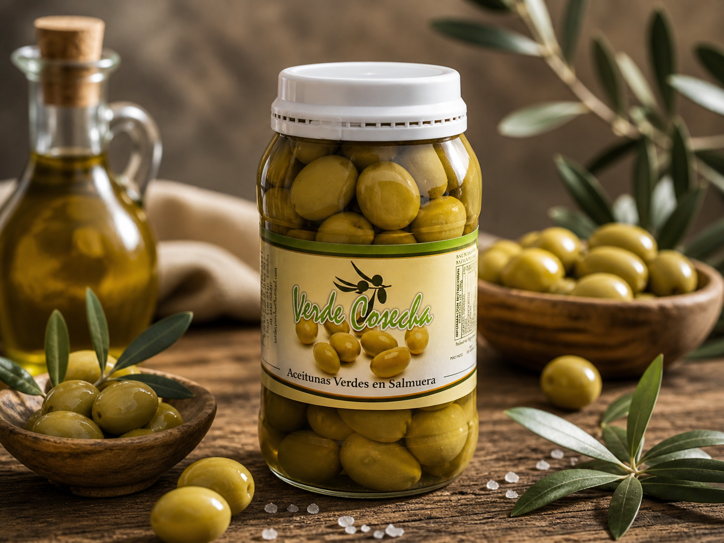 Aceitunas Verdes "1" 500 g PET