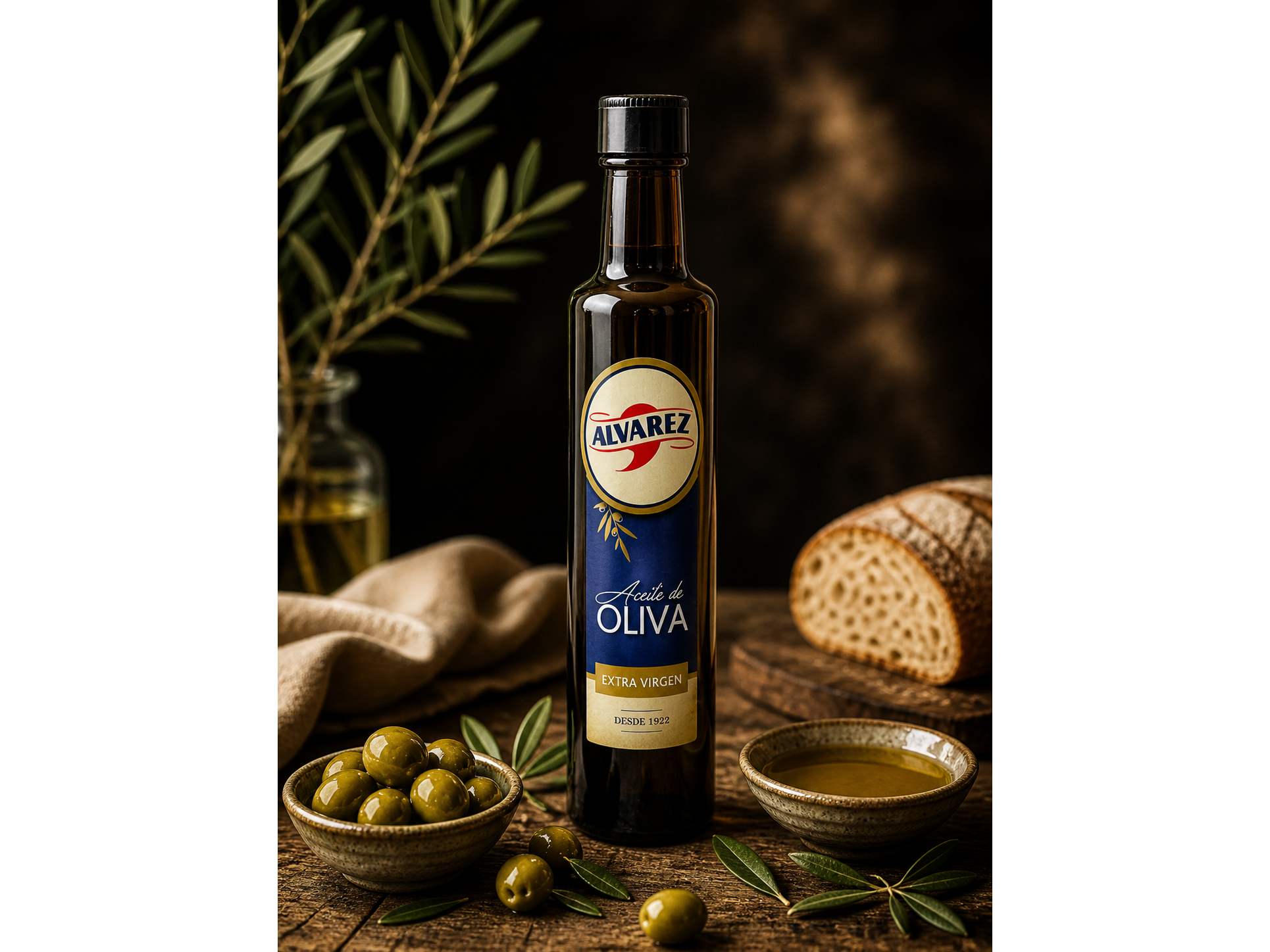 Aceite de Oliva Extra Virgen 250 ml Vidrio