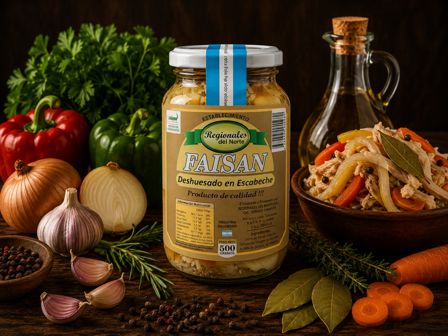 Escabeche de Faisán 500 G