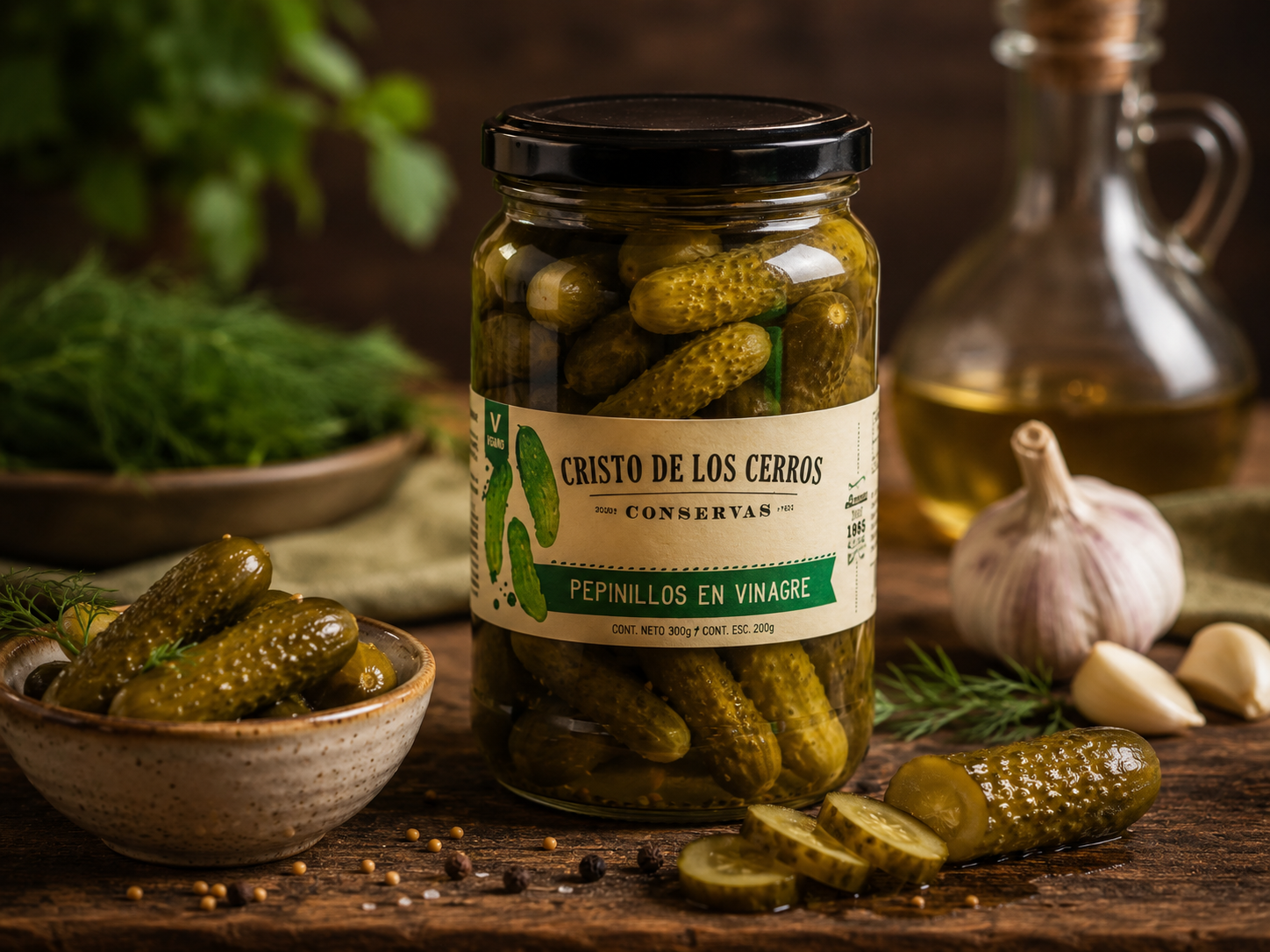 Pepinillos en Vinagre de Alcohol 310 g