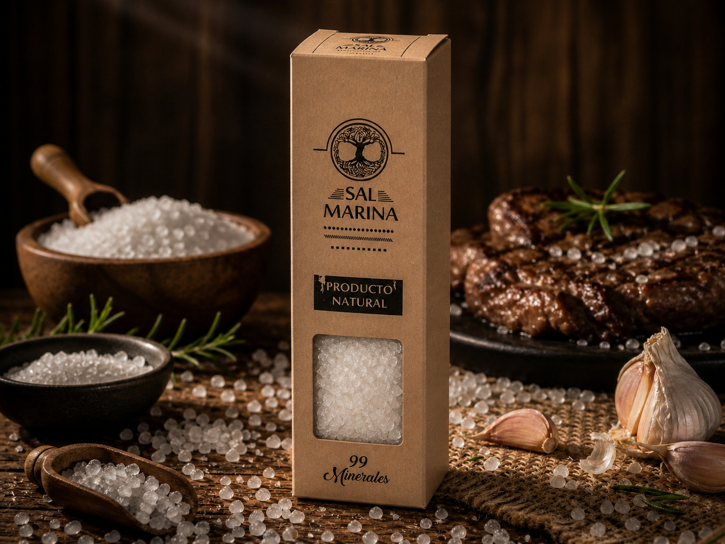 Sal Marina Clásica 250 g Caja