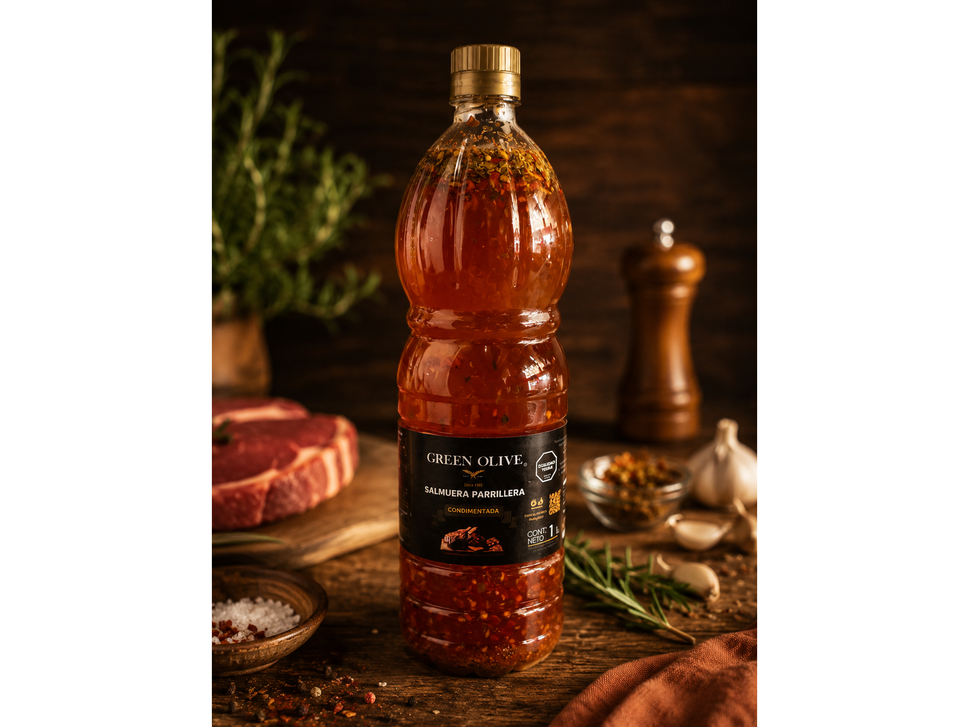 Salmuera Parrillera 1 L