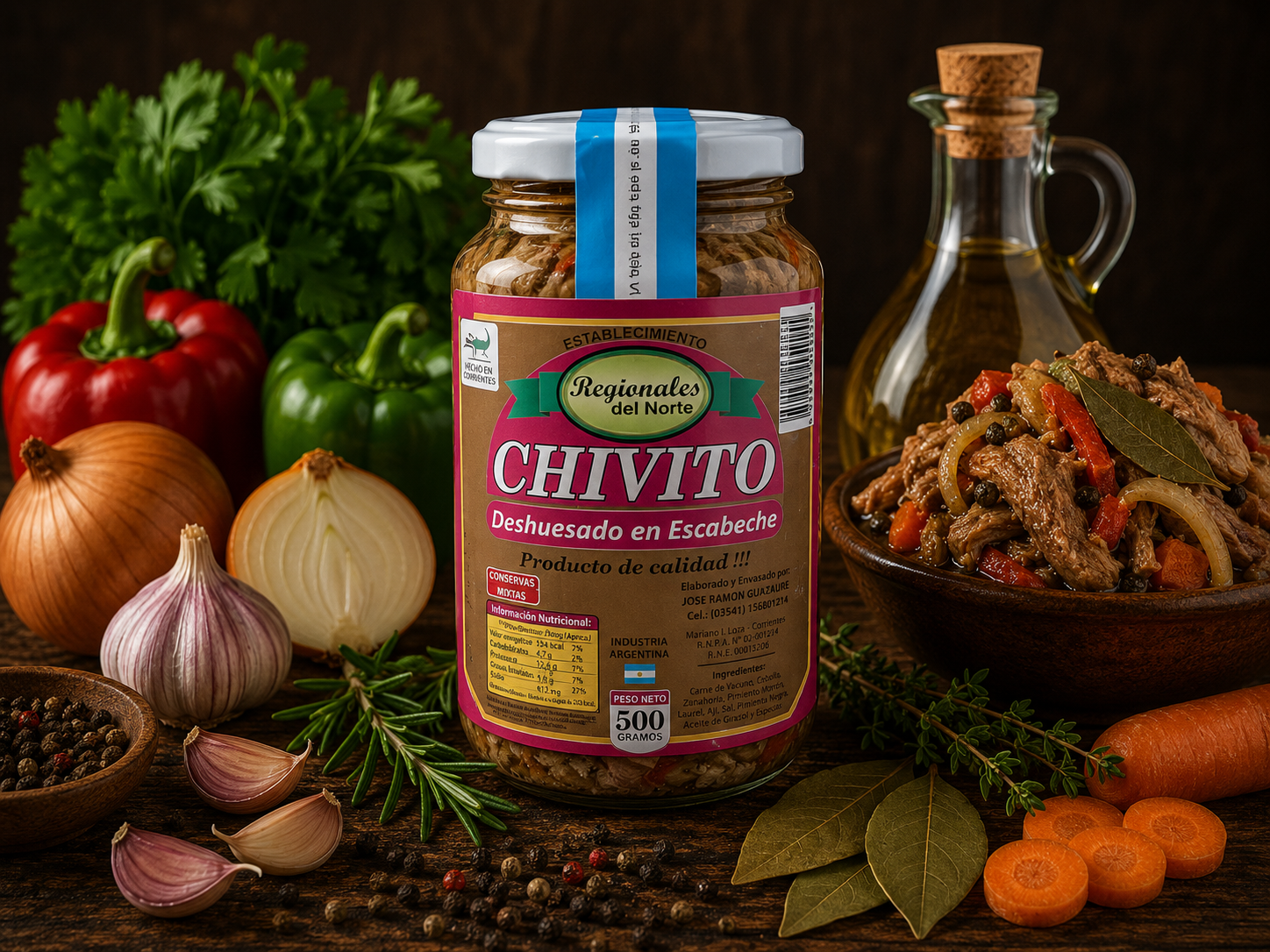 Escabeche de Chivito 500 G
