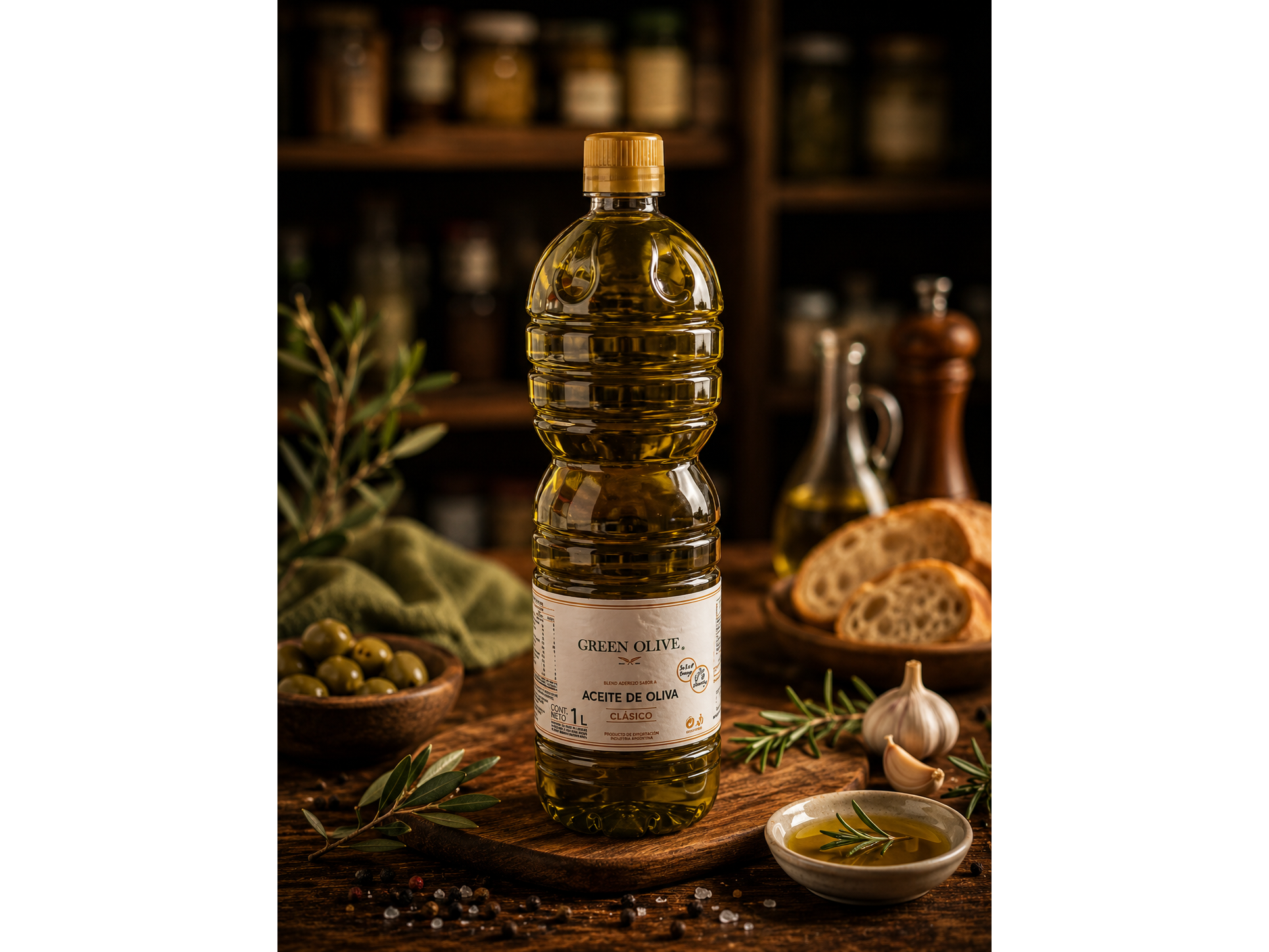 Aceite de Oliva Blend Clásico 1 L PVC