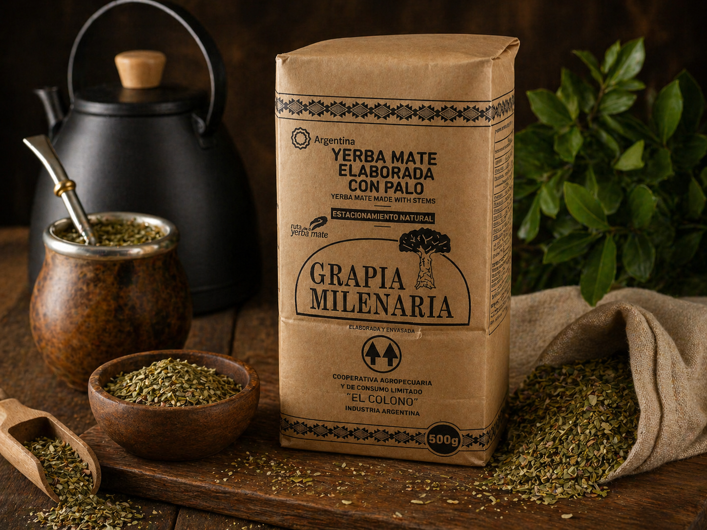 Yerba Grapia Milenaria 500 G