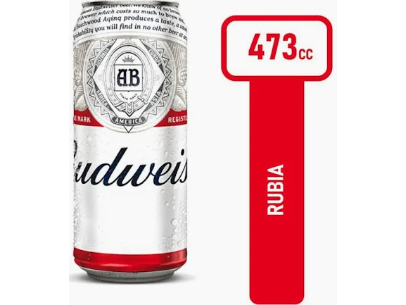Budweiser Rubia 473 cc