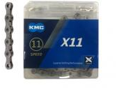 CADENAS: PASO FINO- KMC X 11 GRAY 118L BOX ( P/11 VEL. )