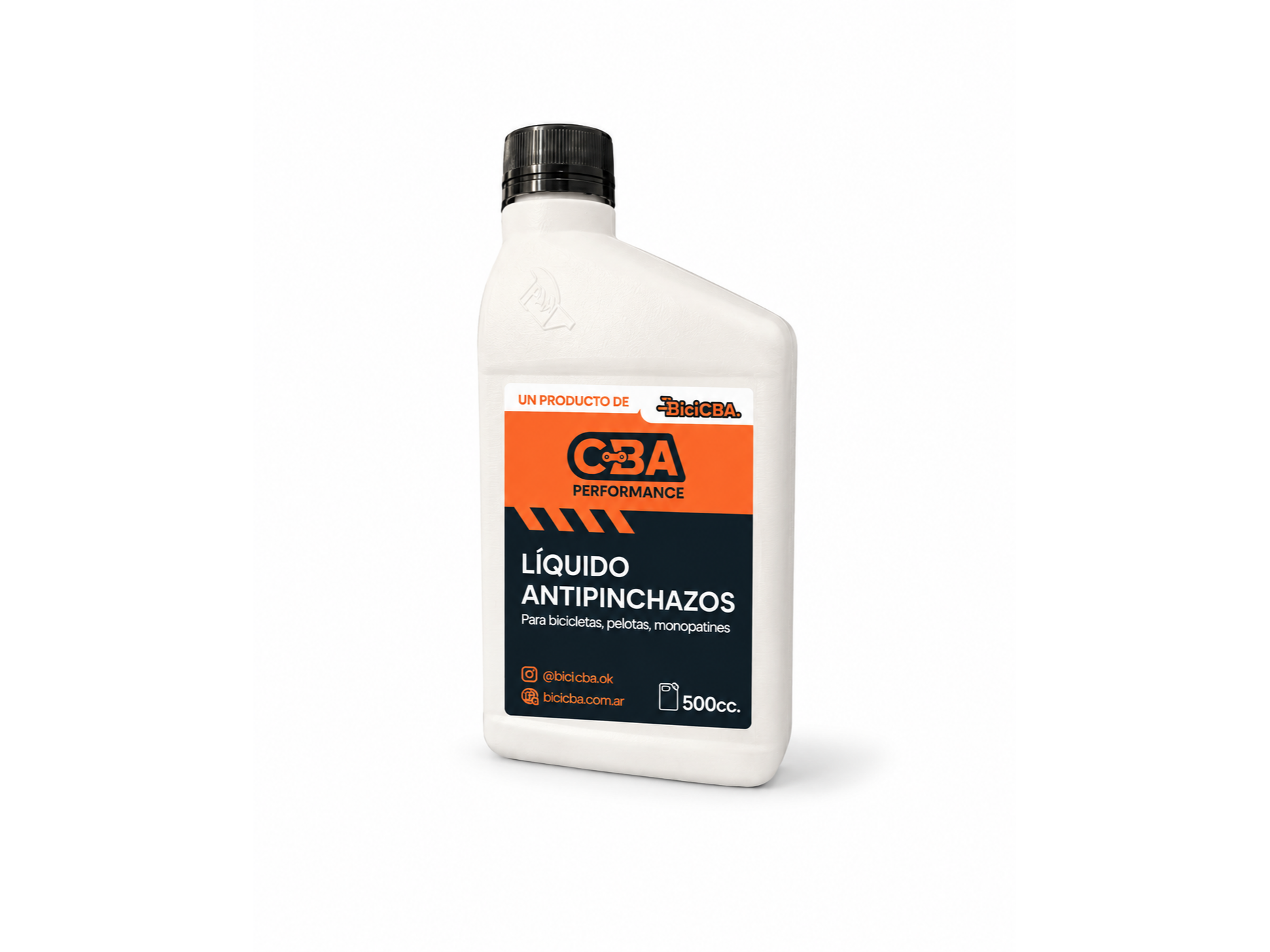 LIQUIDO ANTIPINCHADURAS  " CBA PERFORMANCE" - 500 CC. --PARA PREVENIR PINCHADURAS EN NEUMATICOS