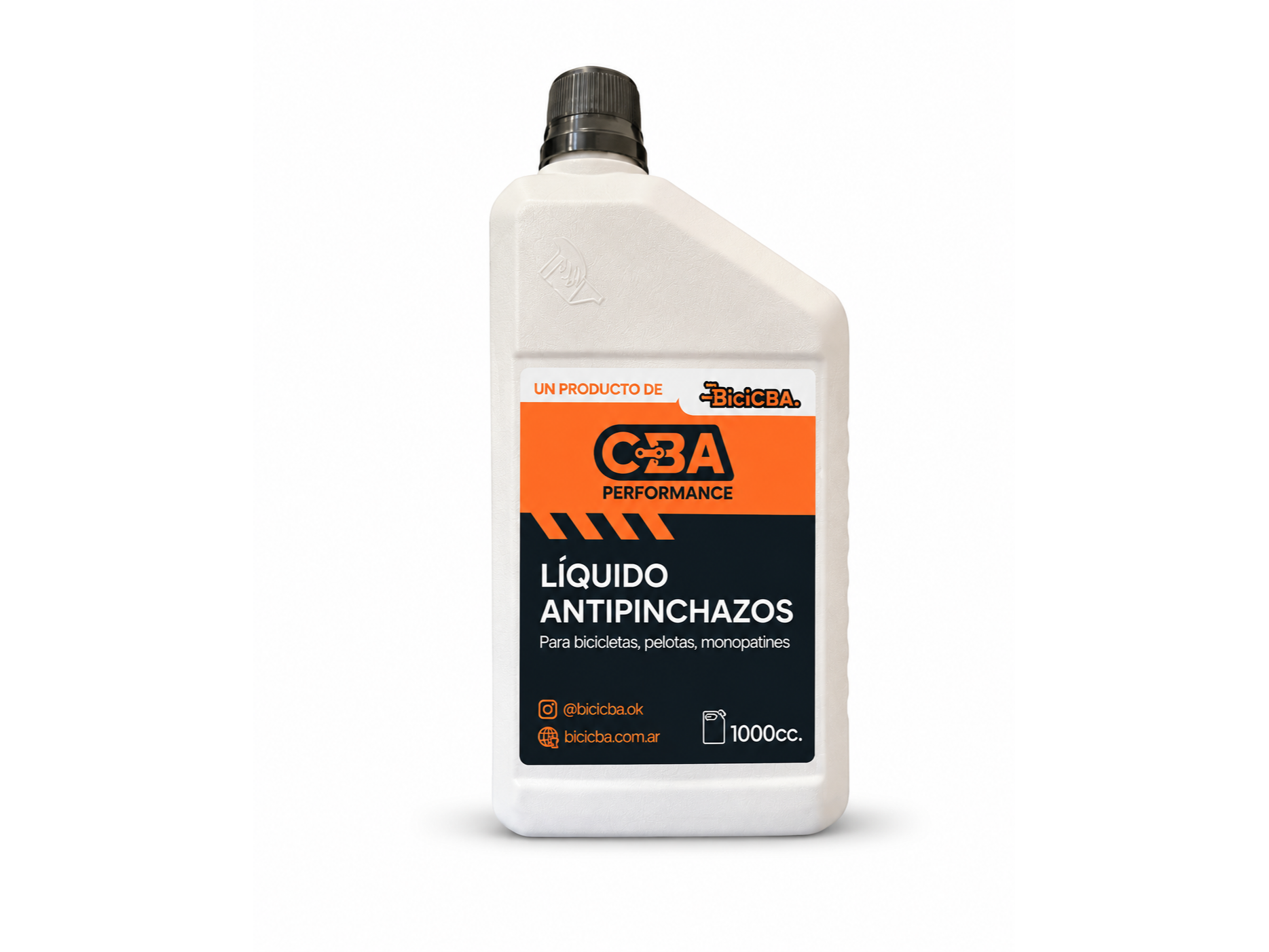 LIQUIDO ANTIPINCHADURAS  " CBA PERFORMANCE" - 1000 CC. --PARA PREVENIR PINCHADURAS EN NEUMATICOS