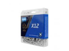 CADENAS: PASO FINO- KMC - X 12 ( 126 ESLABONES )