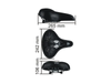 ASIENTO PLAYERO C/ RESORTES - KALF - ( NEGRO )