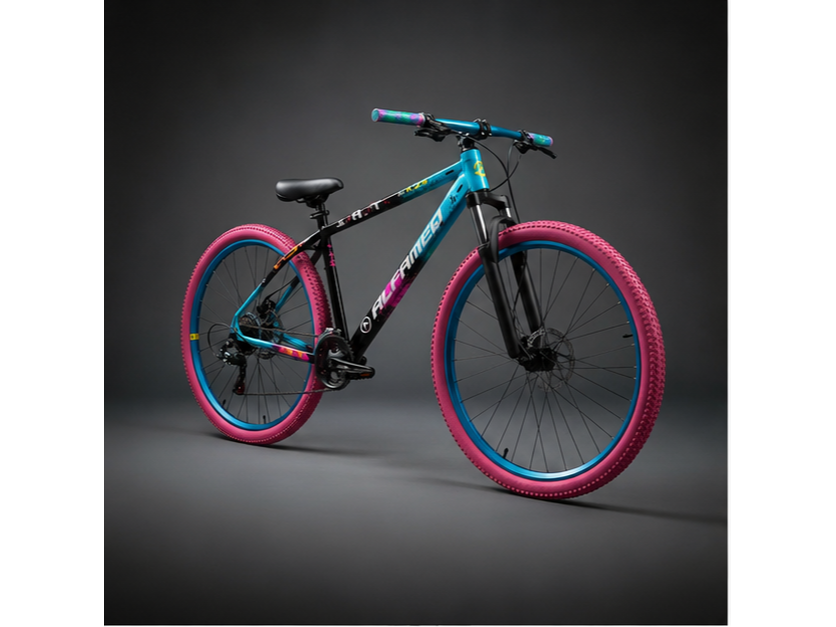 BICICLETA STUNT RODADO 29-ALFAMEQ- 1X7 -FRENOS HIDRAUL.