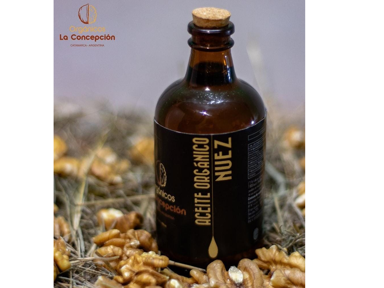 ACEITE DE NUEZ ORGANICO
