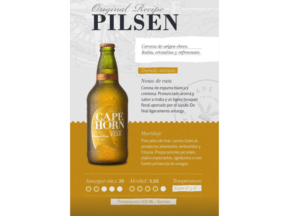 Cape Horn Pilsen x500ml