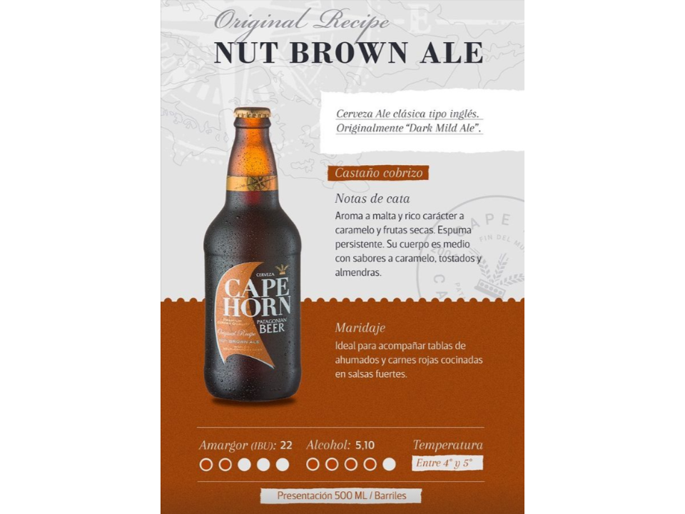 Cape Horn  Nut Brown Ale x500ml