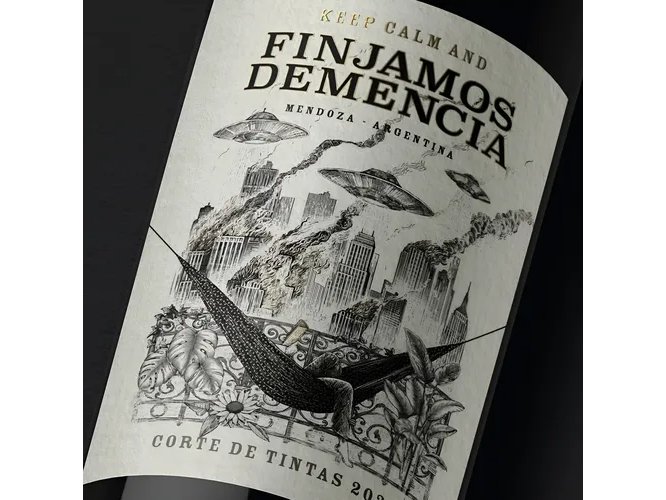 FINJAMOS DEMENCIA MALBEC de vinovo