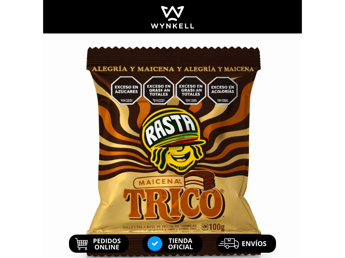 Rasta Trico de Maicena
