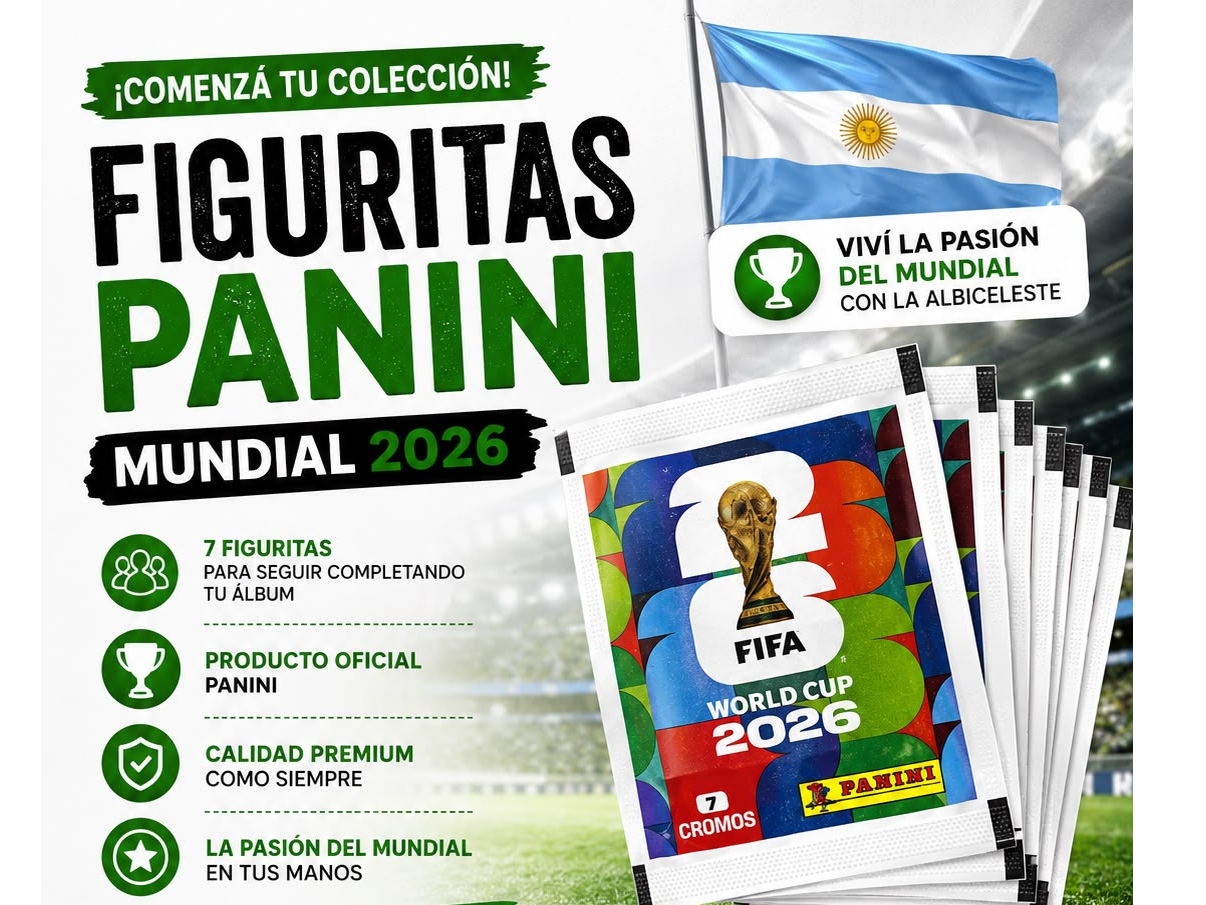 Paquete Figuritas Mundial