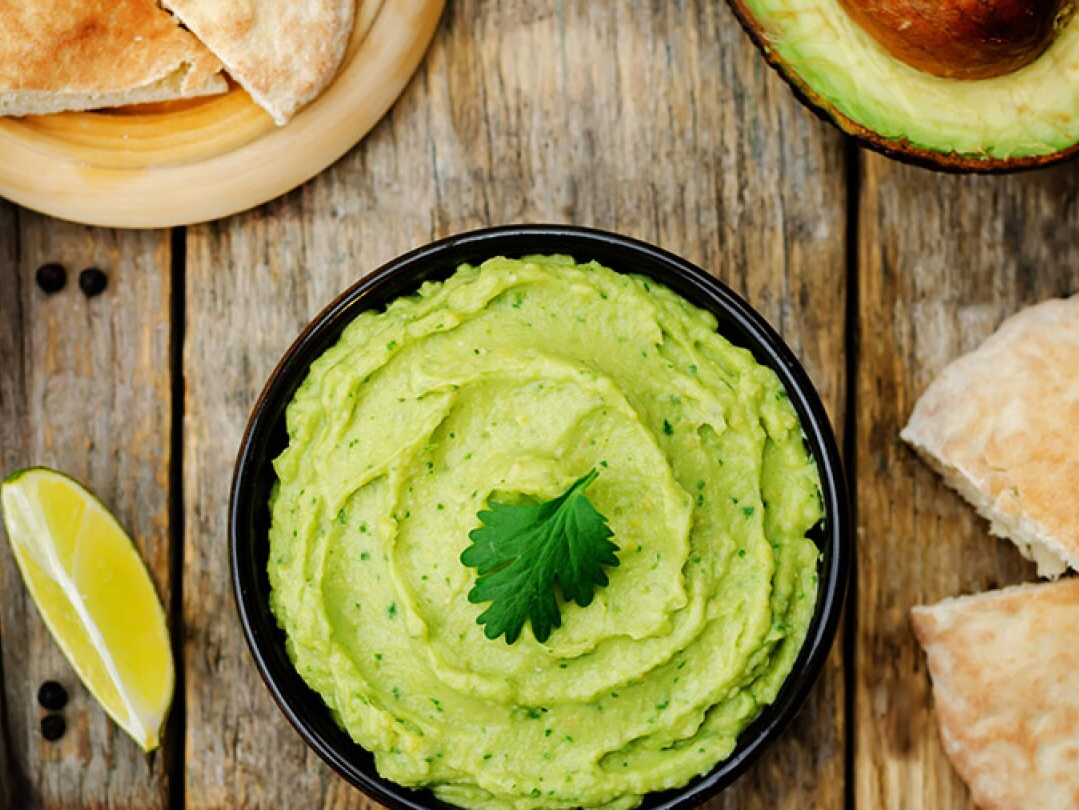 Hummus de Aguacate y Cilantro