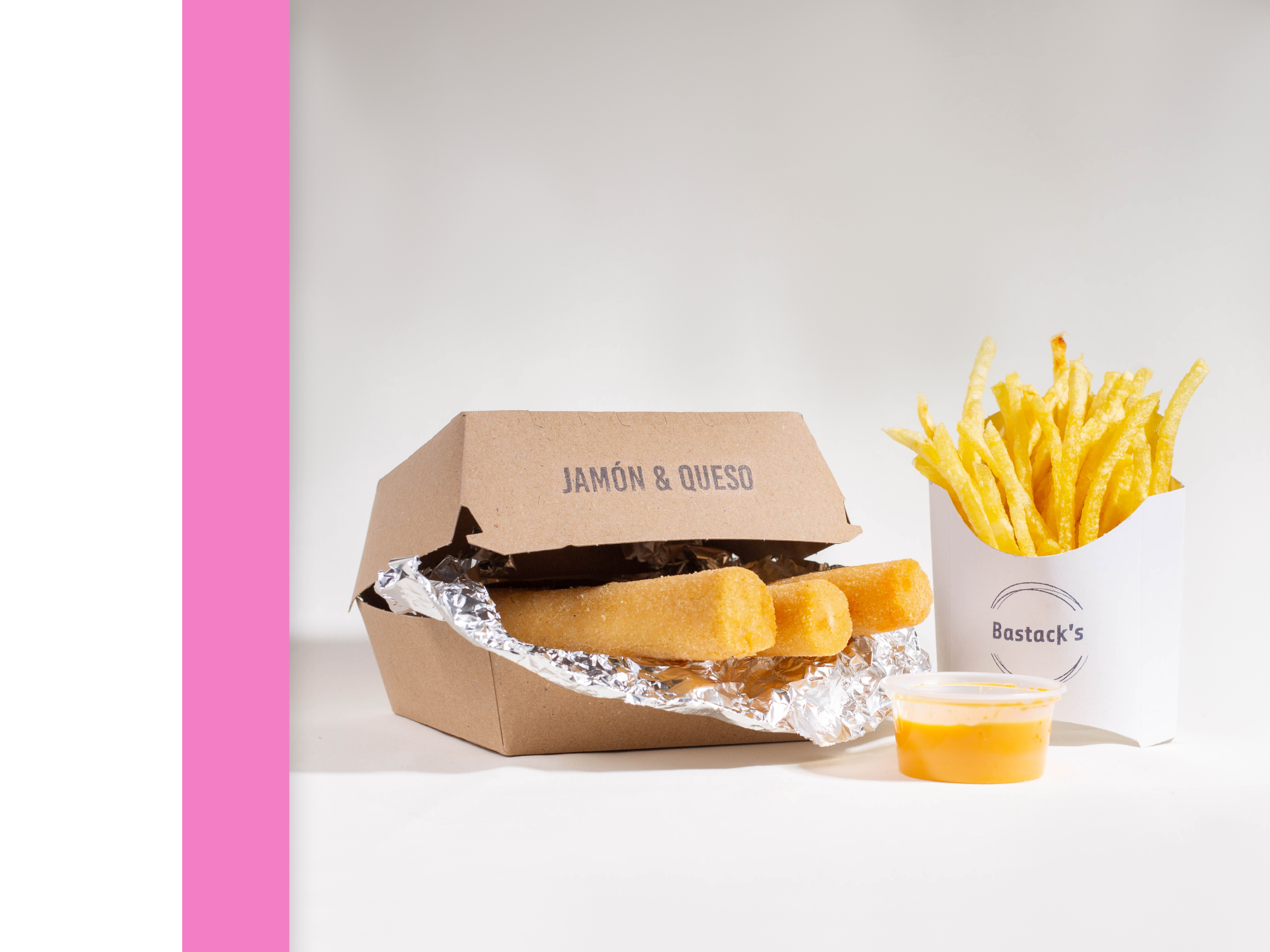 COMBO JAMÓN CON PAPAS