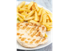 Pechuga a la plancha con papas fritas