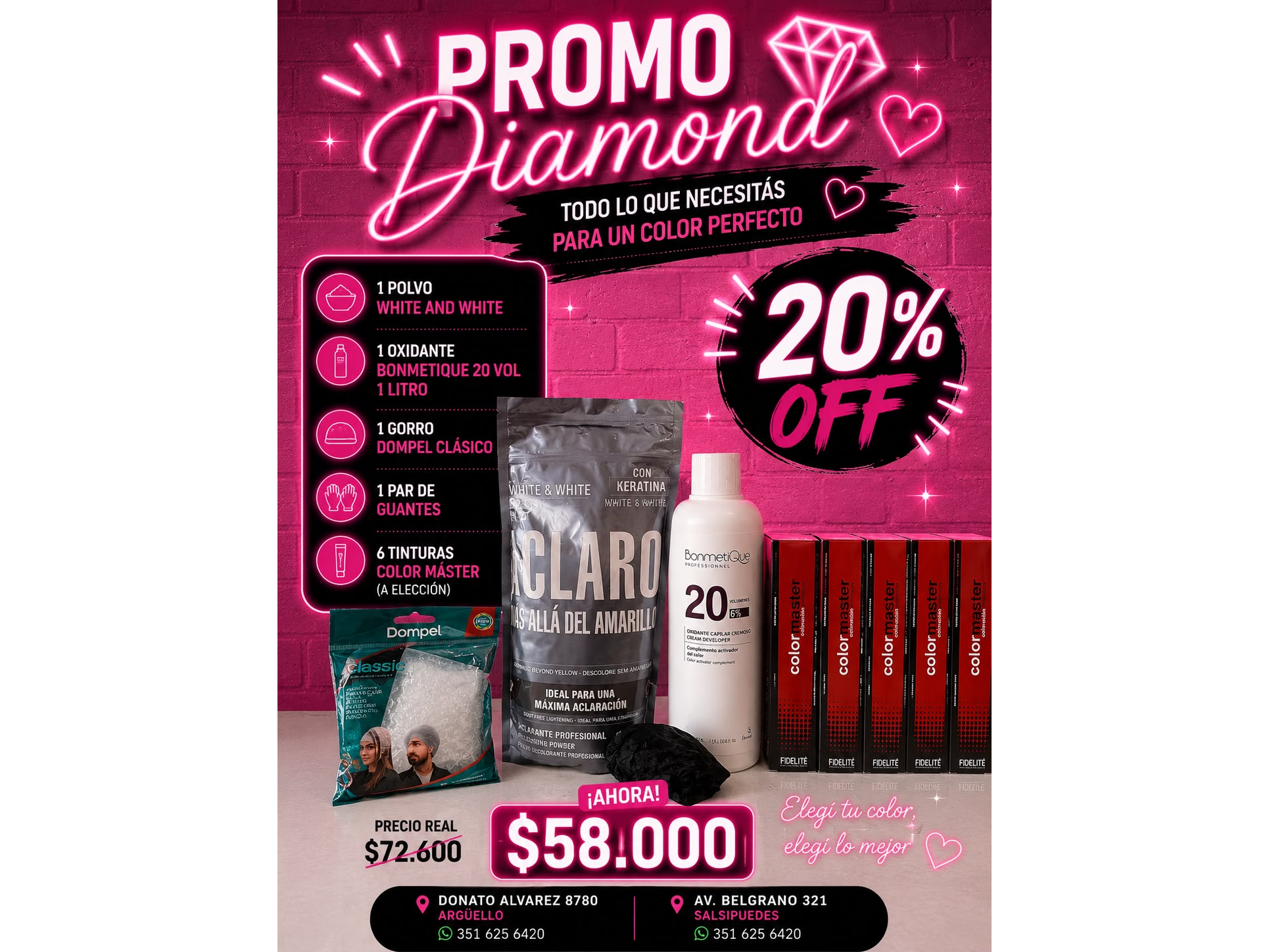 Promo coloracion