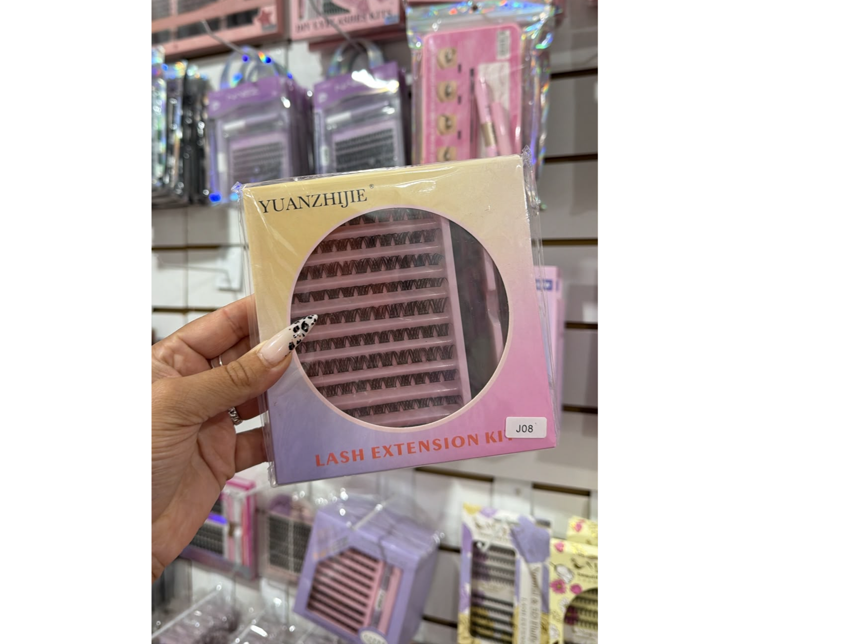 Pestaña lash extension kit