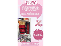 15 tinturas + 1 kg crema ácida