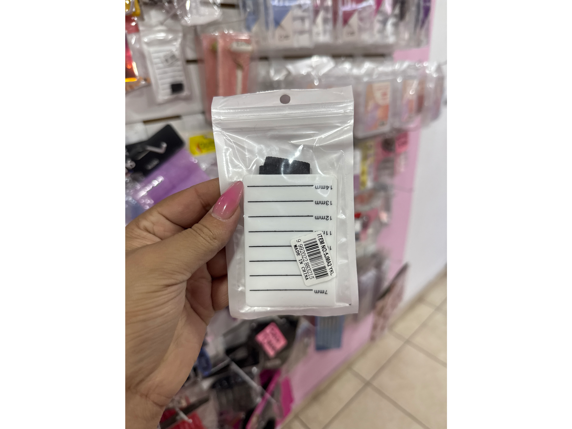 Organizador pestañas