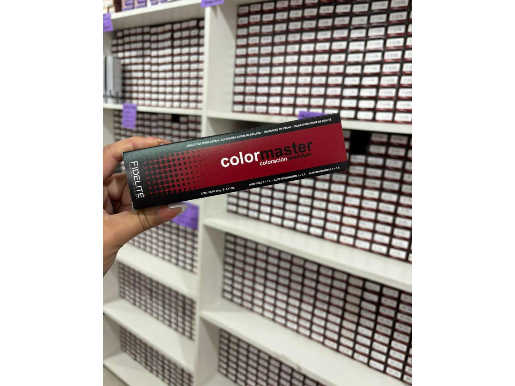 Tintura color master x 12 de Diamond Tienda de Belleza