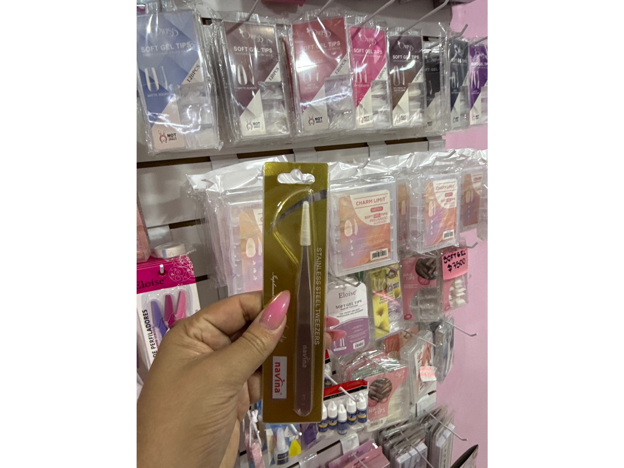 Pinza recta