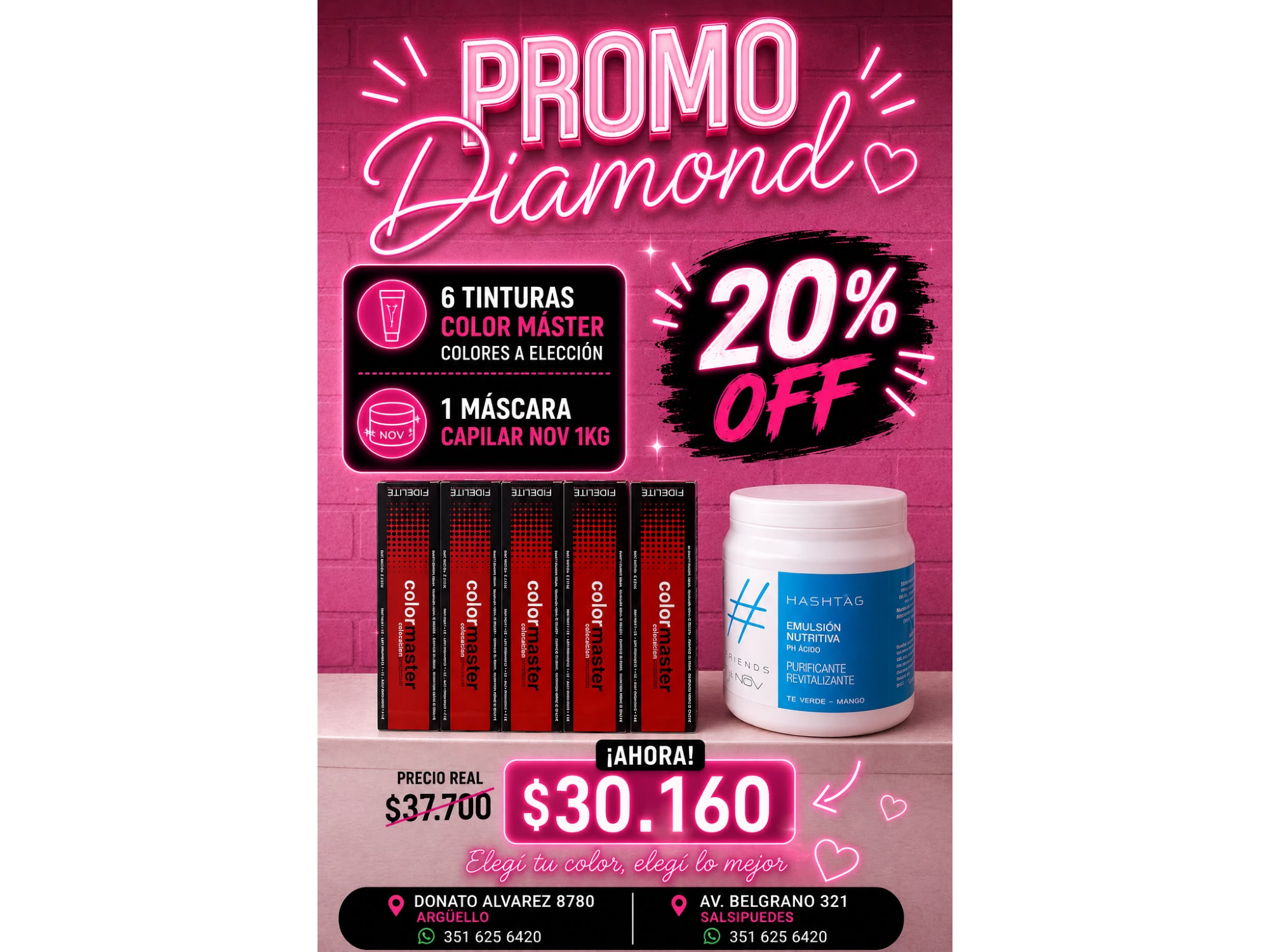 Promo tinturas