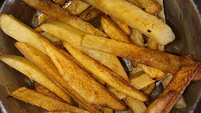 Porción de papas fritas