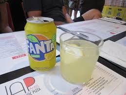 Fanta limón de 2 lts