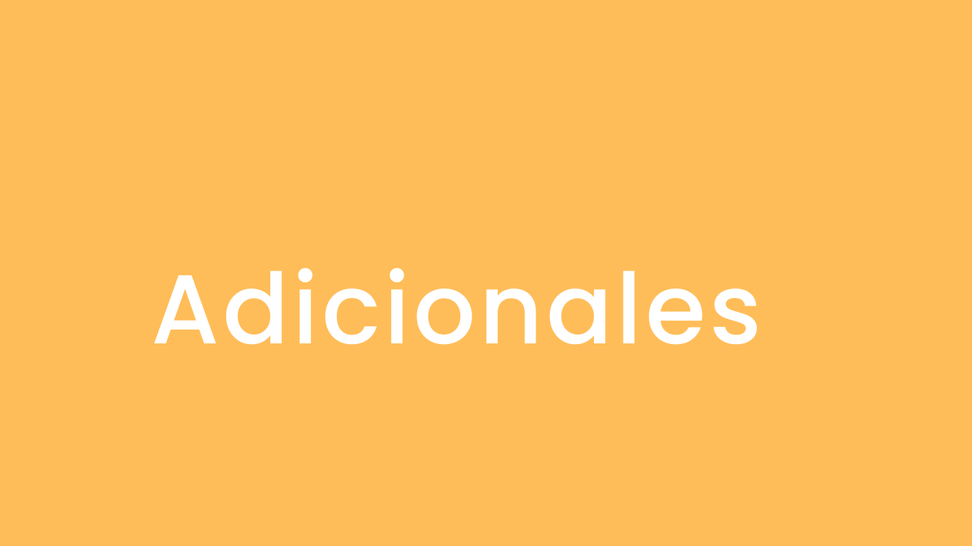 Adicionales