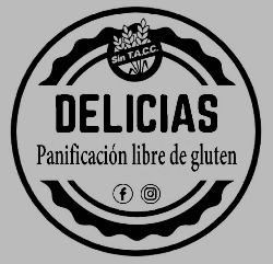 Logo DELICIAS - Panificacion Libre de Gluten - Rio Segundo (Cba)