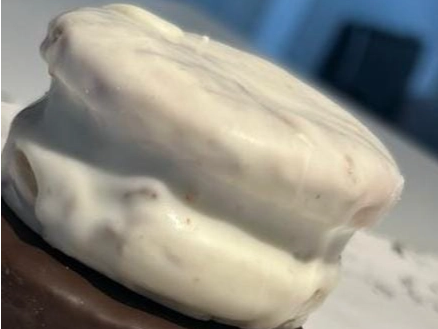 ALFAJOR DE CHOCOLATE BLANCO