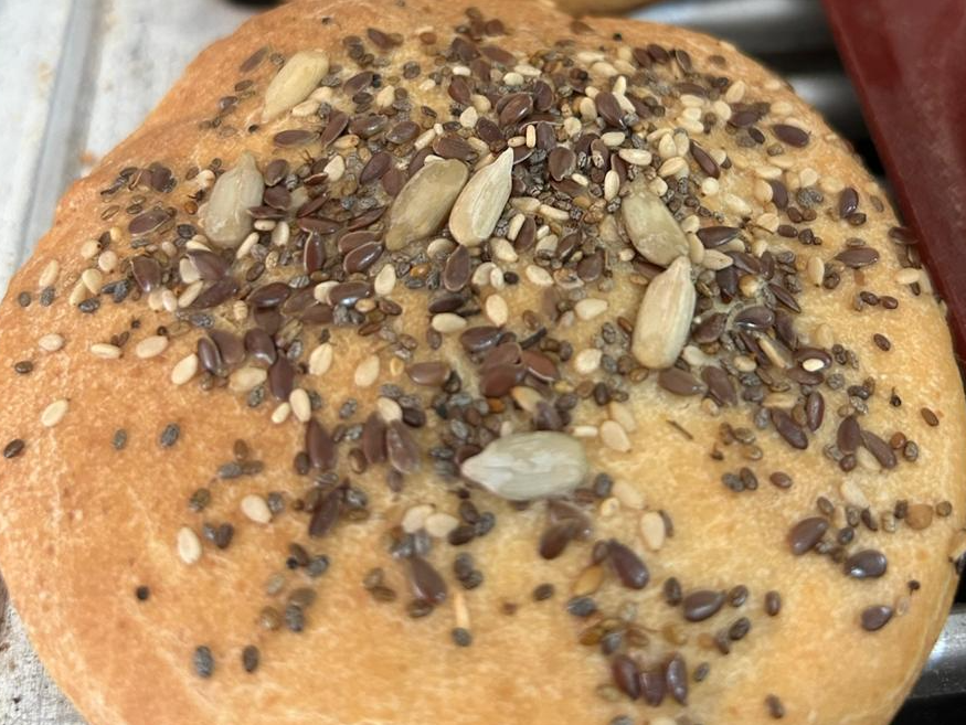 Pan de Hamburguesa Vegano x 2u.