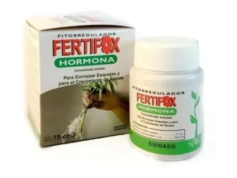 Fertifox Fitorregulador Hormona Enraizar Esquejes 75cc Crecimiento