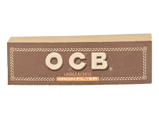 Filtros Cartón Tips Ocb Virgin Unbleached