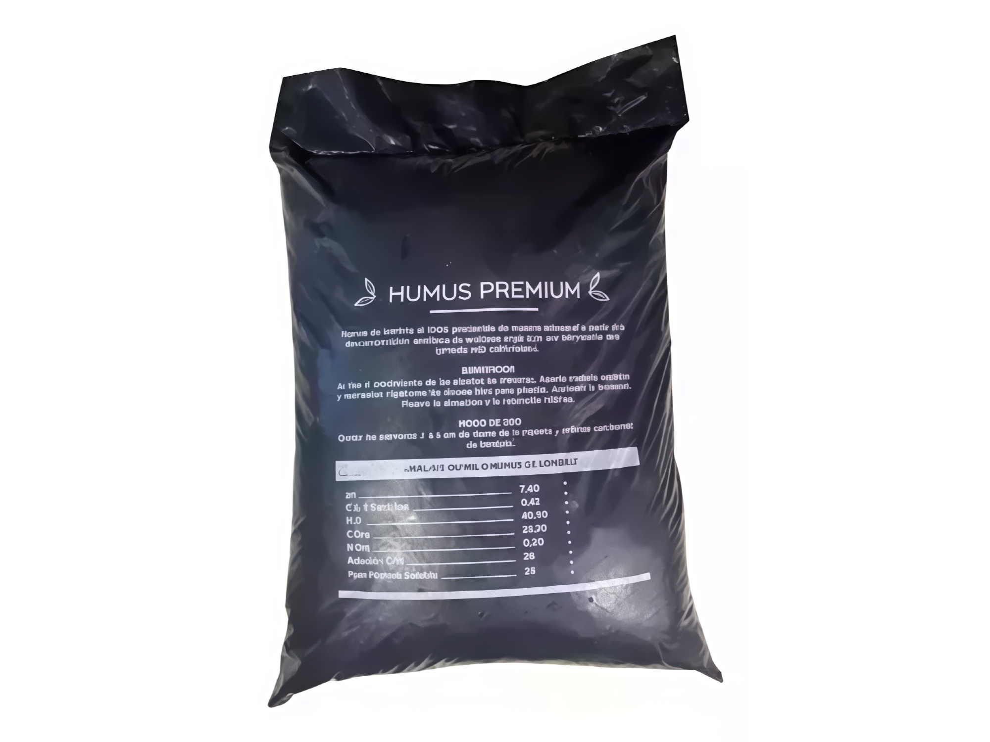 Humus De Lombriz Californiana 10l - Premium