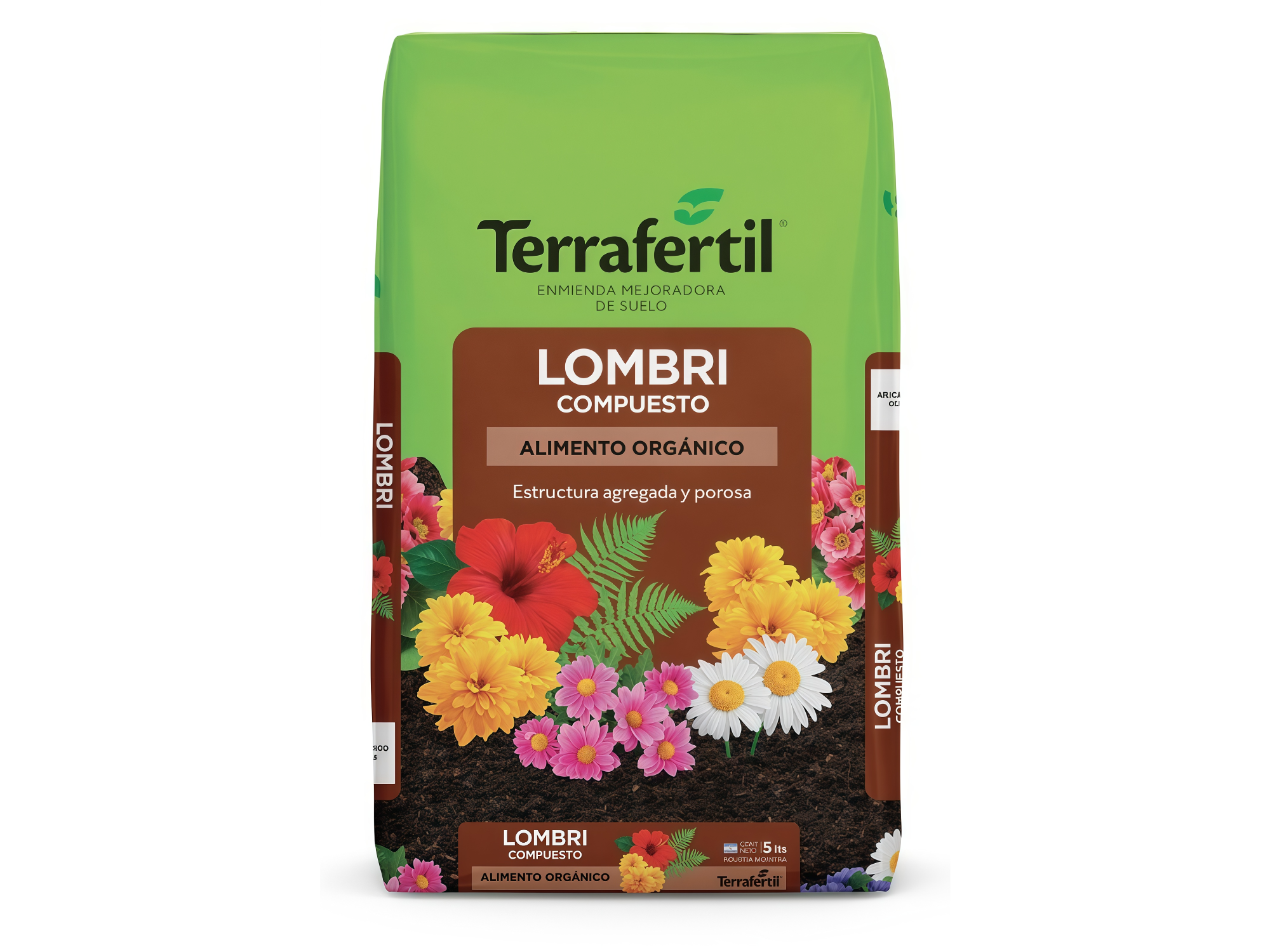 Humus De Lombriz - Terrafertil Lombri 5 Litros