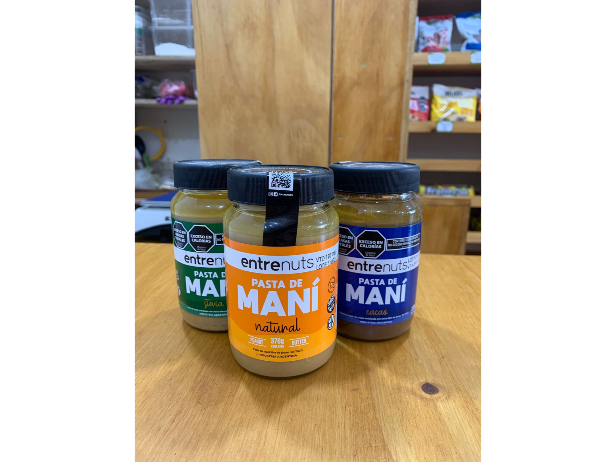 Pasta de Maní Entre Nuts 370gr