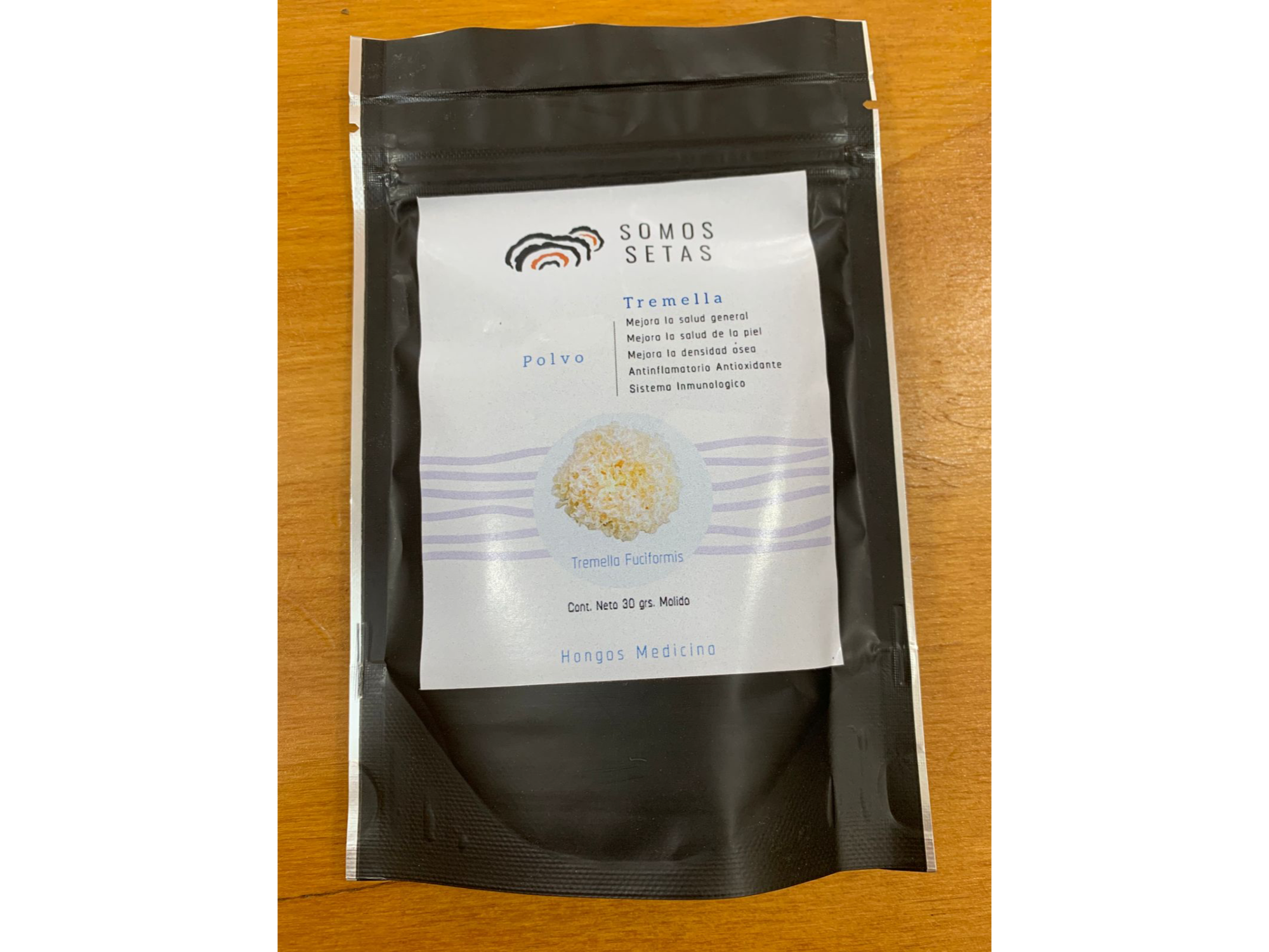 Tremella Polvo Puro 30gr