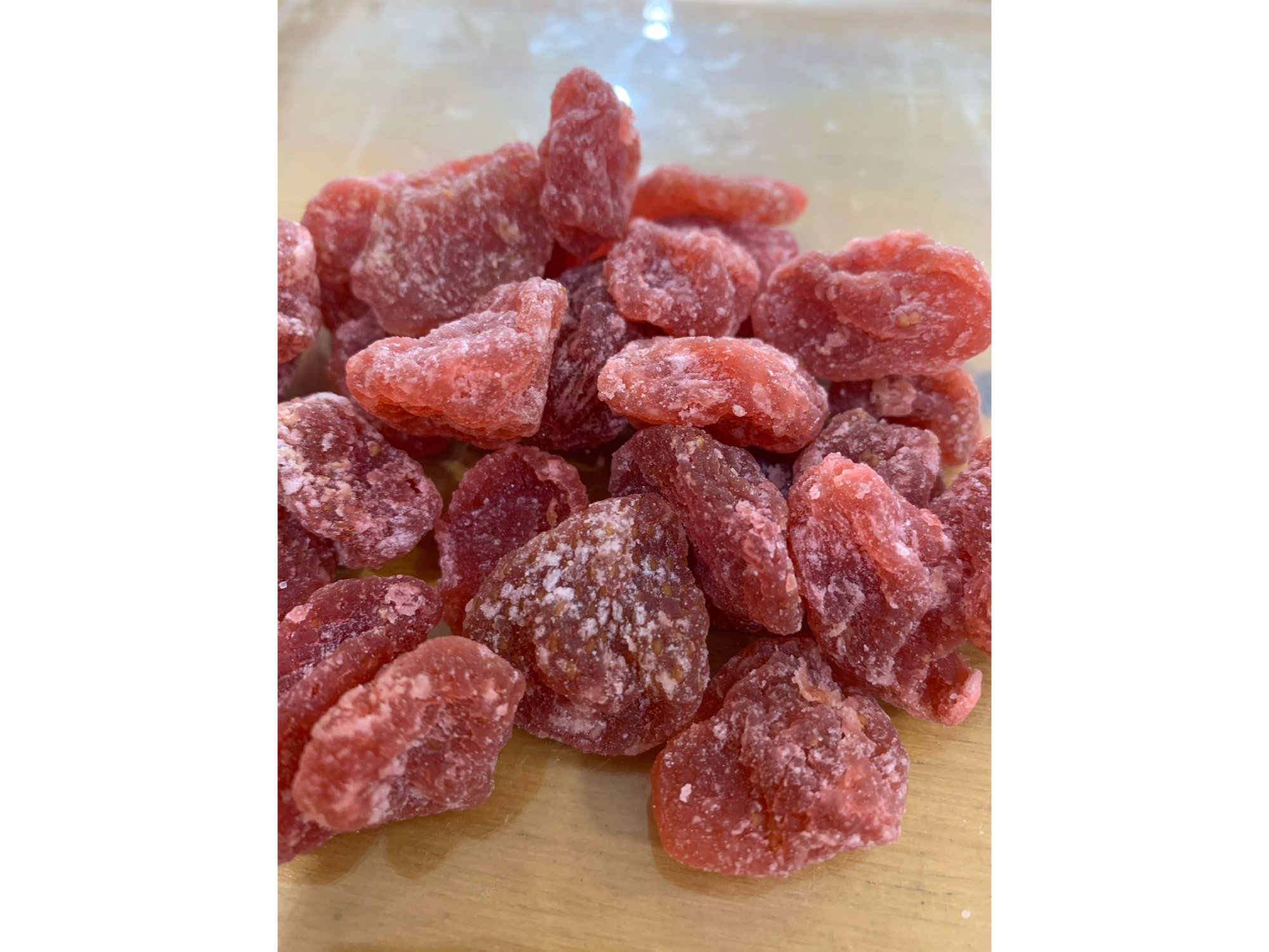 Frutillas Deshidratadas
