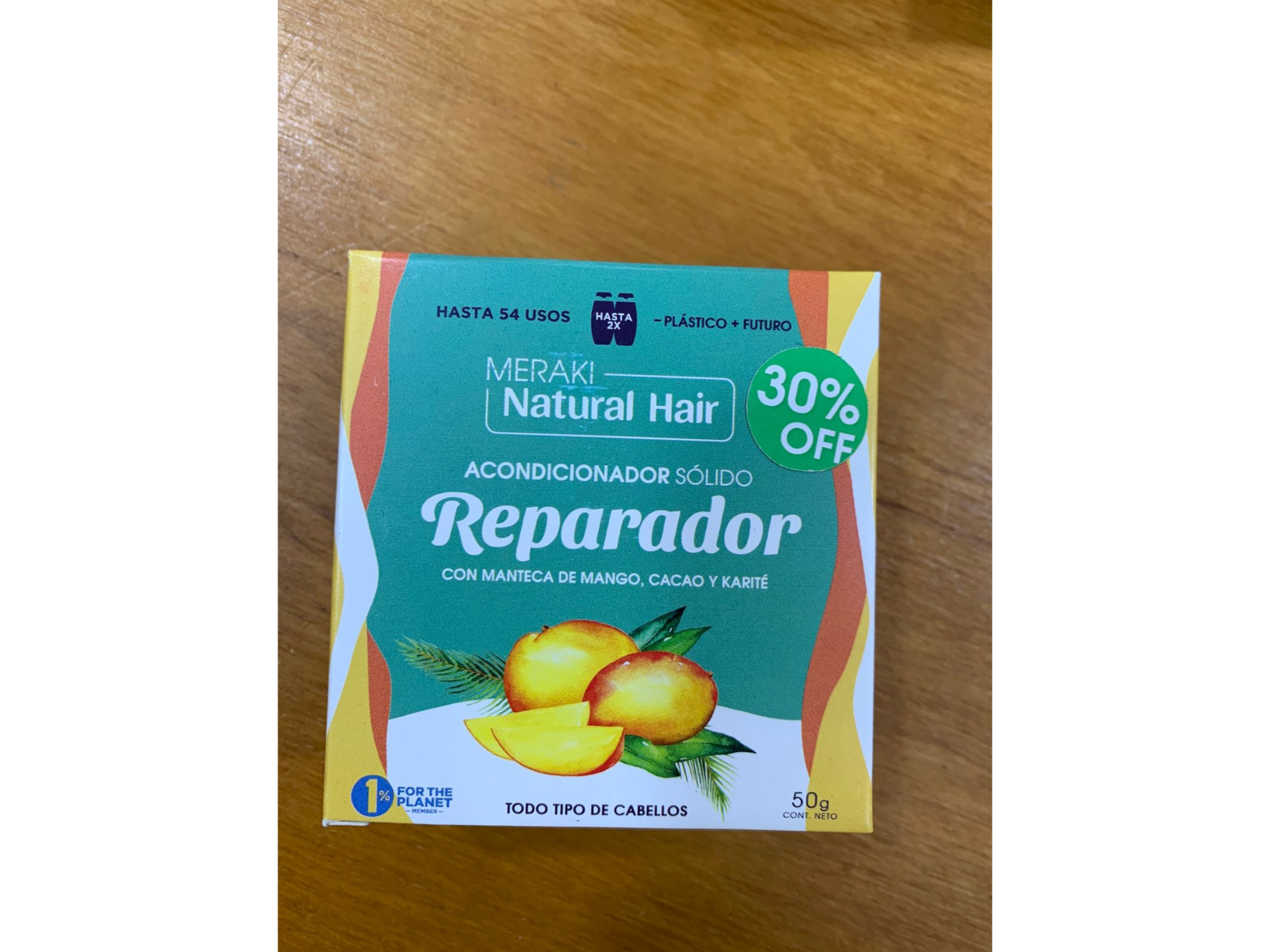 Acondicionador Solido MERAKI Reparador