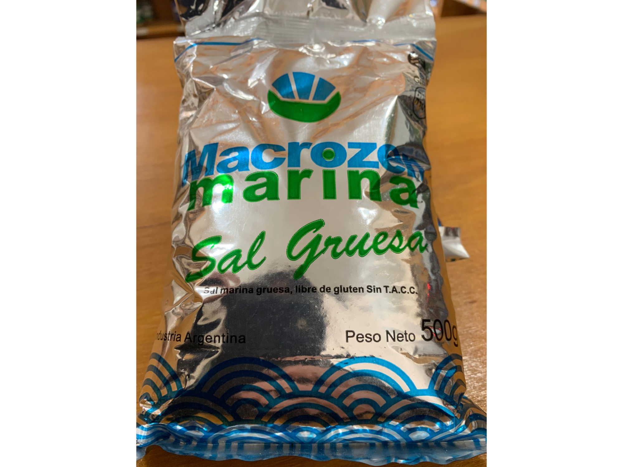 Sal Marina Gruesa Macrozen 500gr